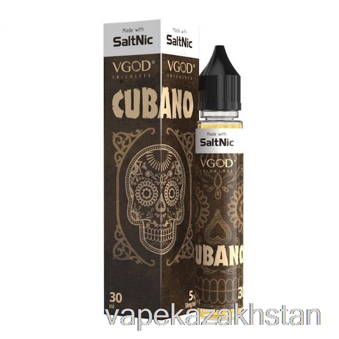 Vape Smoke Cubano - VGOD SaltNic - 30mL 50mg